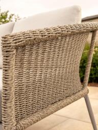 KETTLER Isla 4-Seater Corner Garden Sofa Set, Mushroom - thumbnail 3