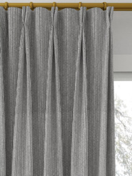 Clarke & Clarke Spencer Made to Measure Curtains or Roman Blind, Ebony - thumbnail 4