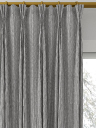 Clarke & Clarke Spencer Made to Measure Curtains or Roman Blind, Ebony - thumbnail 6