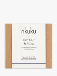 nkuku Sea Salt & Moss Scented Candle - thumbnail 2