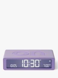 Lexon Flip Classic LCD Digital Alarm Clock