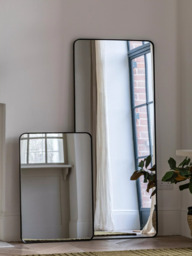 Gallery Direct Riverside Full-Length Metal Frame Leaner Mirror, 170 x 70cm - thumbnail 3