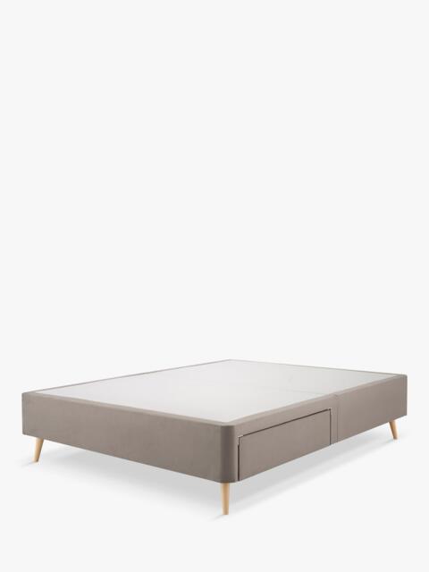 Silentnight Non-Sprung Upholstered 2 Drawer Slimline Divan Base, Super King Size - image 1