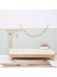The Little Green Sheep Natural Junior Bed Mattress, Single - thumbnail 4