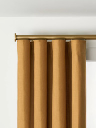 John Lewis Made to Order Select Curl Gliding Curtain Pole with Disc Finial, Wall Fix, Dia.30mm - thumbnail 5