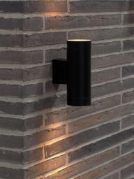 Nordlux Tin Maxi Outdoor Double Wall Light, Black - thumbnail 4