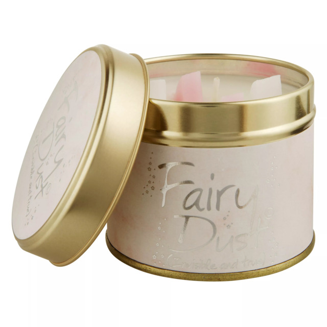 Lily-flame Fairy Dust Scented Tin Candle, 230g - image 1