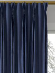 Designers Guild Madrid Made to Measure Curtains or Roman Blind, Denim - thumbnail 6