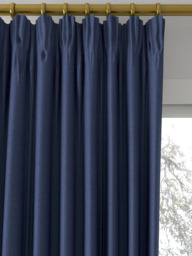 Designers Guild Madrid Made to Measure Curtains or Roman Blind, Denim - thumbnail 2