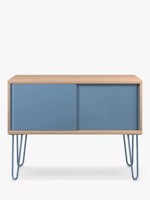 Bisley Multi 2 Sliding Door Sideboard with Hairpin Legs - image 1