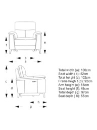 John Lewis Slant Power Recliner Armchair, Grey Textured - thumbnail 2