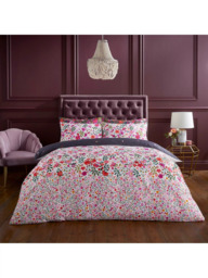 Sara Miller Ditsy Floral Duvet Cover Set, White/Multi - thumbnail 1