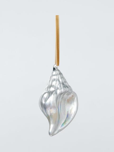 John Lewis The Connoisseur Conch Shell Bauble, Silver - image 1