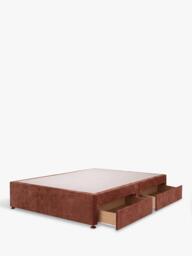 Silentnight Non-Sprung Upholstered 4 Drawer Divan Base, Double - thumbnail 2