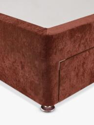 Silentnight Non-Sprung Upholstered 4 Drawer Divan Base, Double - thumbnail 4