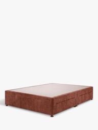 Silentnight Non-Sprung Upholstered 4 Drawer Divan Base, Double - thumbnail 1