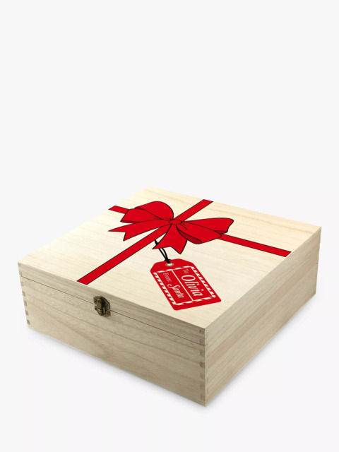 Treat Republic Personalised Wrapped Present Christmas Eve Box - image 1