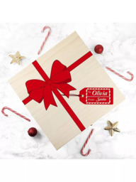 Treat Republic Personalised Wrapped Present Christmas Eve Box - thumbnail 2