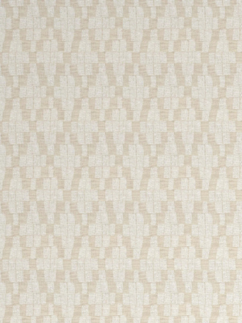 John Lewis Textured Diamonds Made to Measure Curtains or Roman Blind, Natural - image 1