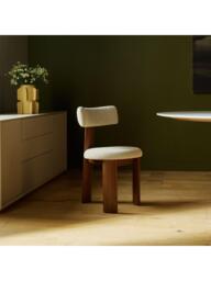 The Conran Shop Pip Dining Chair, Set of 2, Walnut/Natural - thumbnail 2