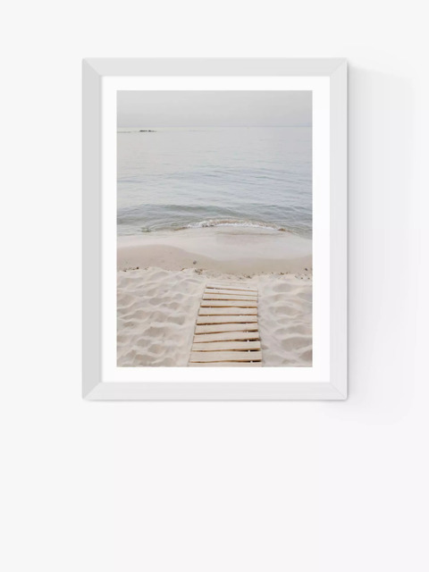 EAST END PRINTS Sisi and Seb 'To the Sea' Framed Print