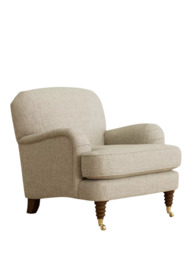 Laura Ashley Lynden Armchair, Teak Leg