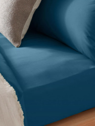 John Lewis Crisp & Fresh Egyptian Cotton Percale 200 Thread Count Deep Fitted Sheet - thumbnail 2