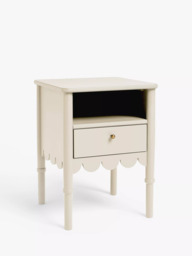 John Lewis ANYDAY Hem 1 Drawer Bedside Table - thumbnail 1
