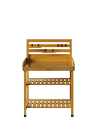 VegTrug Potting Table, 78cm, FSC-Certified (Cedar Wood), Natural - thumbnail 2