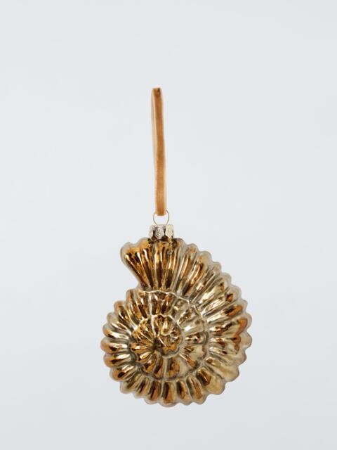 John Lewis The Connoisseur Spiral Shell Bauble, Gold - image 1