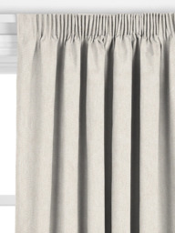 John Lewis Flax Embroidery Made to Measure Curtains or Roman Blind, Natural - thumbnail 2