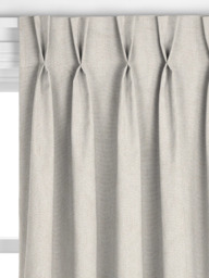 John Lewis Flax Embroidery Made to Measure Curtains or Roman Blind, Natural - thumbnail 4