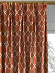 Sanderson Botanic Trellis Made to Measure Curtains or Roman Blinds, Papaya - thumbnail 4