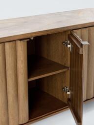 John Lewis Sculpt Sideboard, Dark Stain Ceramic - thumbnail 3