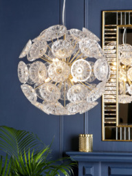 Laura Ashley Elwick Pendant Ceiling Light, Antique Brass - thumbnail 1