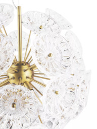 Laura Ashley Elwick Pendant Ceiling Light, Antique Brass - thumbnail 5