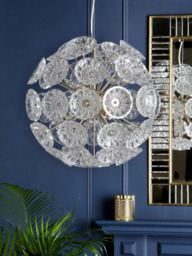 Laura Ashley Elwick Pendant Ceiling Light, Antique Brass - thumbnail 2