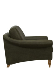 John Lewis Camber Large 3 Seater Leather Sofa, Light Leg - thumbnail 3
