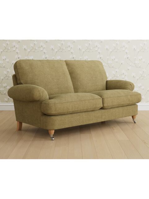 Laura Ashley Beaumaris Medium 2 Seater Sofa, Oak Leg - image 1