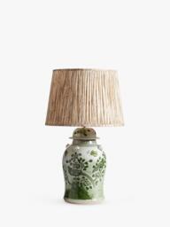 OKA Fenghuang Ceramic Table Lamp Base, Jade - thumbnail 3