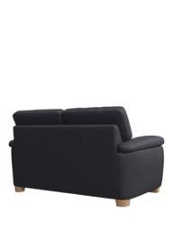 John Lewis Camden Small 2 Seater Leather Sofa, Light Leg - thumbnail 4