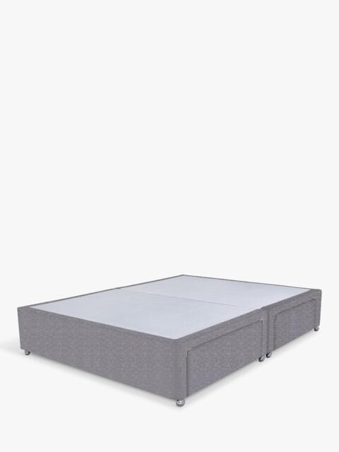 John Lewis Non-Sprung Upholstered 4 Drawer Divan Base, Small Double - image 1