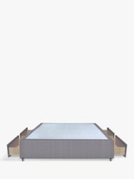 John Lewis Non-Sprung Upholstered 4 Drawer Divan Base, Small Double - thumbnail 4