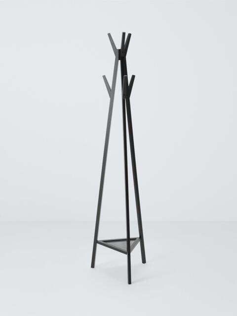 John Lewis Poly Rattan and Bamboo Coat Stand, Black - image 1