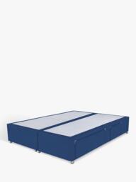 John Lewis Non-Sprung Upholstered Continental 2+2 Drawer Divan Base, Super King Size