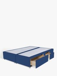 John Lewis Non-Sprung Upholstered Continental 2+2 Drawer Divan Base, Super King Size - thumbnail 2