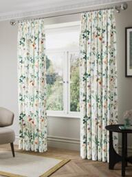 John Lewis x Anine Cecilie Iversen Tulip Garden Pair Lined Pencil Pleat Curtains, Multi - thumbnail 3