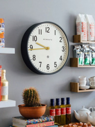 Newgate Clocks Mr Edwards Wall Clock, Dia.45cm, Moonstone Grey - thumbnail 5