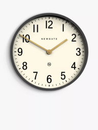 Newgate Clocks Mr Edwards Wall Clock, Dia.45cm, Moonstone Grey - thumbnail 1
