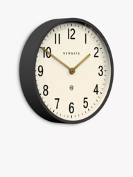Newgate Clocks Mr Edwards Wall Clock, Dia.45cm, Moonstone Grey - thumbnail 2